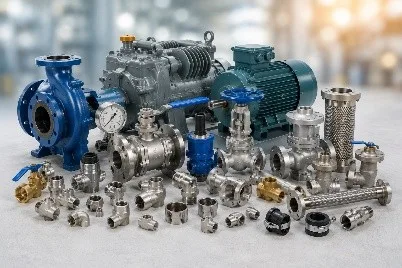 Valves &amp; Fittings â€” Rotating equipment and valves